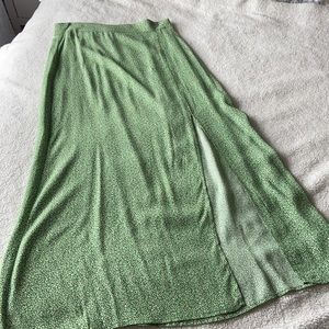 H&M skirt with slit. So flattering. Size 4